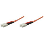 Intellinet 3.0m SC M/M InfiniBand en Glasvezelkabel 3 m Oranje