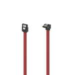 Hama 00200740 SATA-kabel 0,6 m Rood