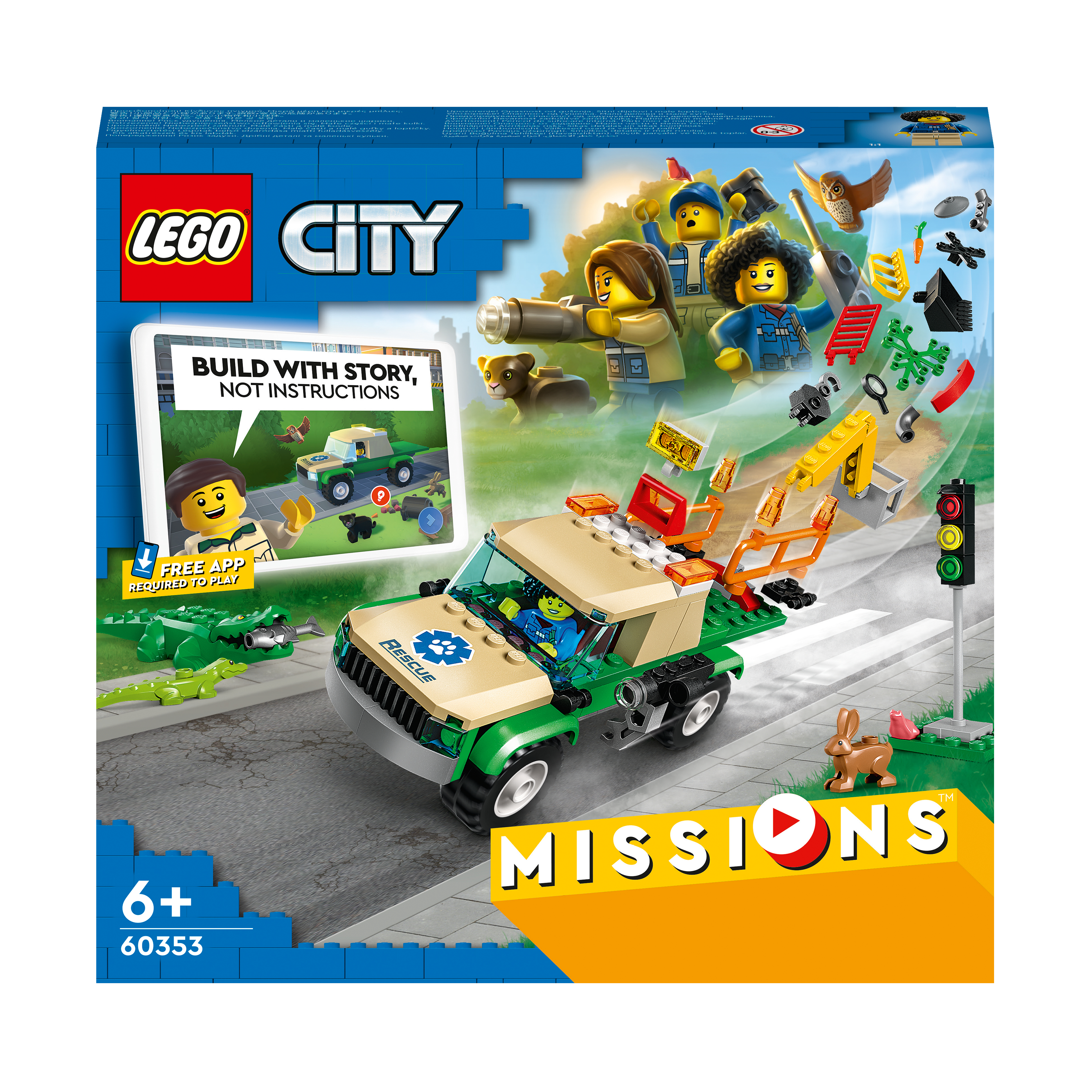 Image of LEGO City Tierrettungsmissionen| 60353