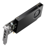 Nvidia Graphics card - RTX A1000 - 8 GB GDDR6 - PCIe 4.0 x8 low profile - 4 x Mini DisplayPort - BULK PACKED -Board, ATX I/O bracket attached + LP I/O bracket loose