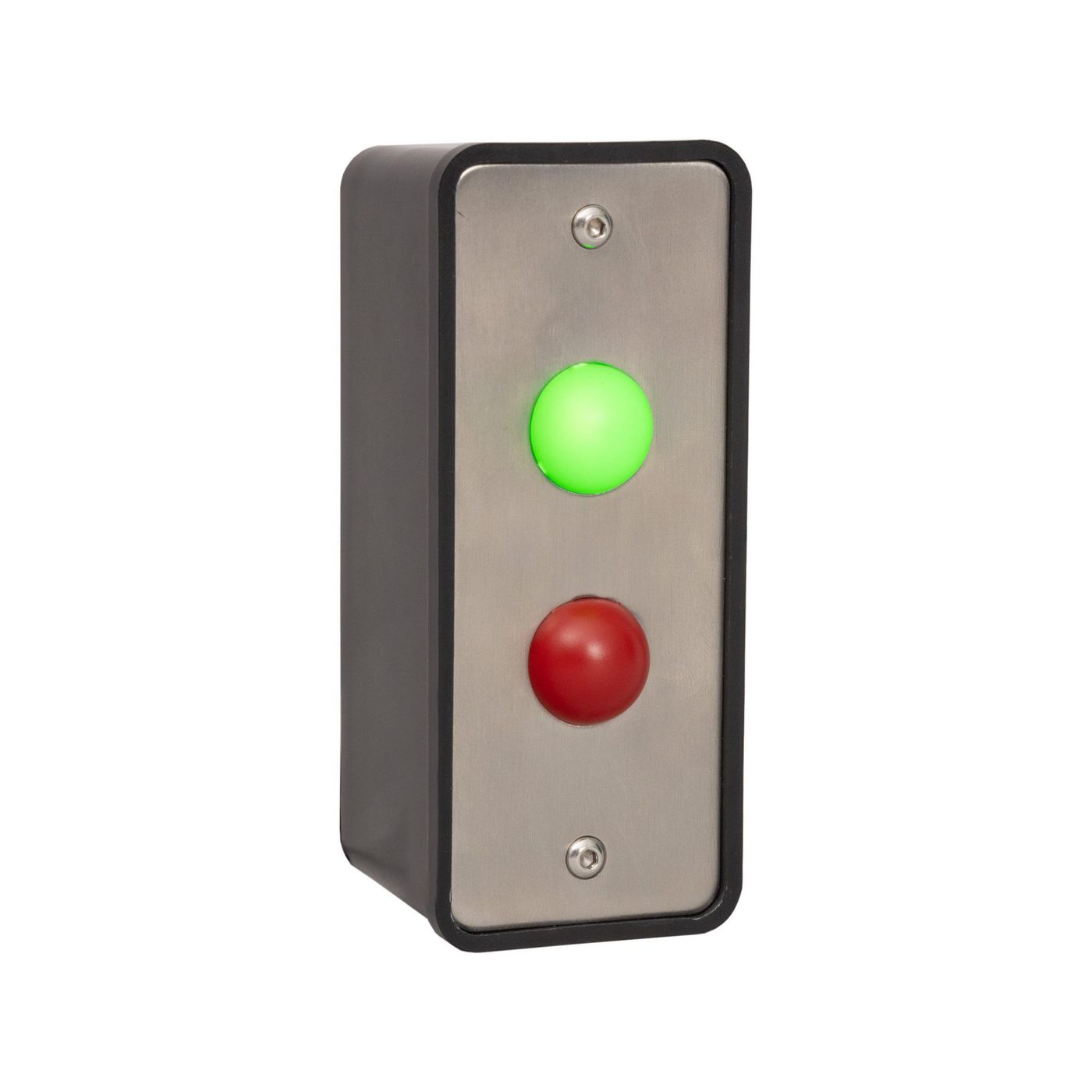 Traffic Light, architrave,  Red & Green LED indicator  plate, comes surface as standard