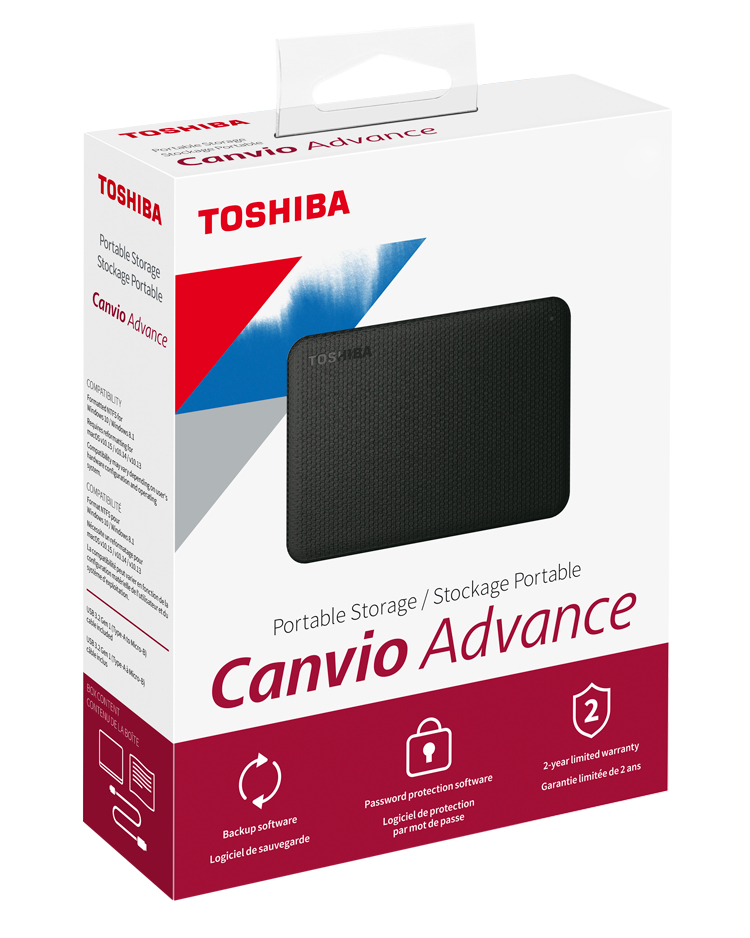 HDTCA40XK3CA TOSHIBA Canvio Advance - hard drive - 4 TB - USB 3.2 Gen 1
