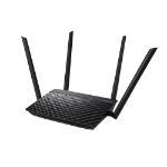 ASUS RT-AC1200GE wireless router Gigabit Ethernet Dual-band (2.4 GHz / 5 GHz) 5G Black