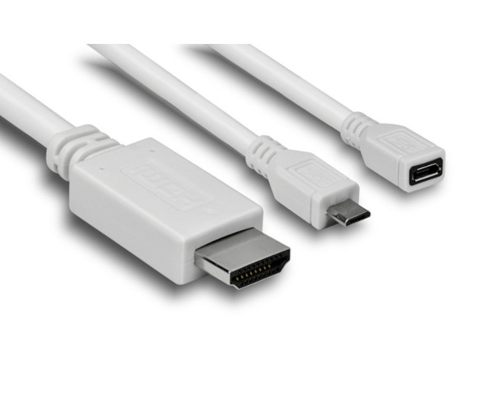 Jou Jye Computer AVC 129 1.5 m Micro-USB Micro-USB Type-B White