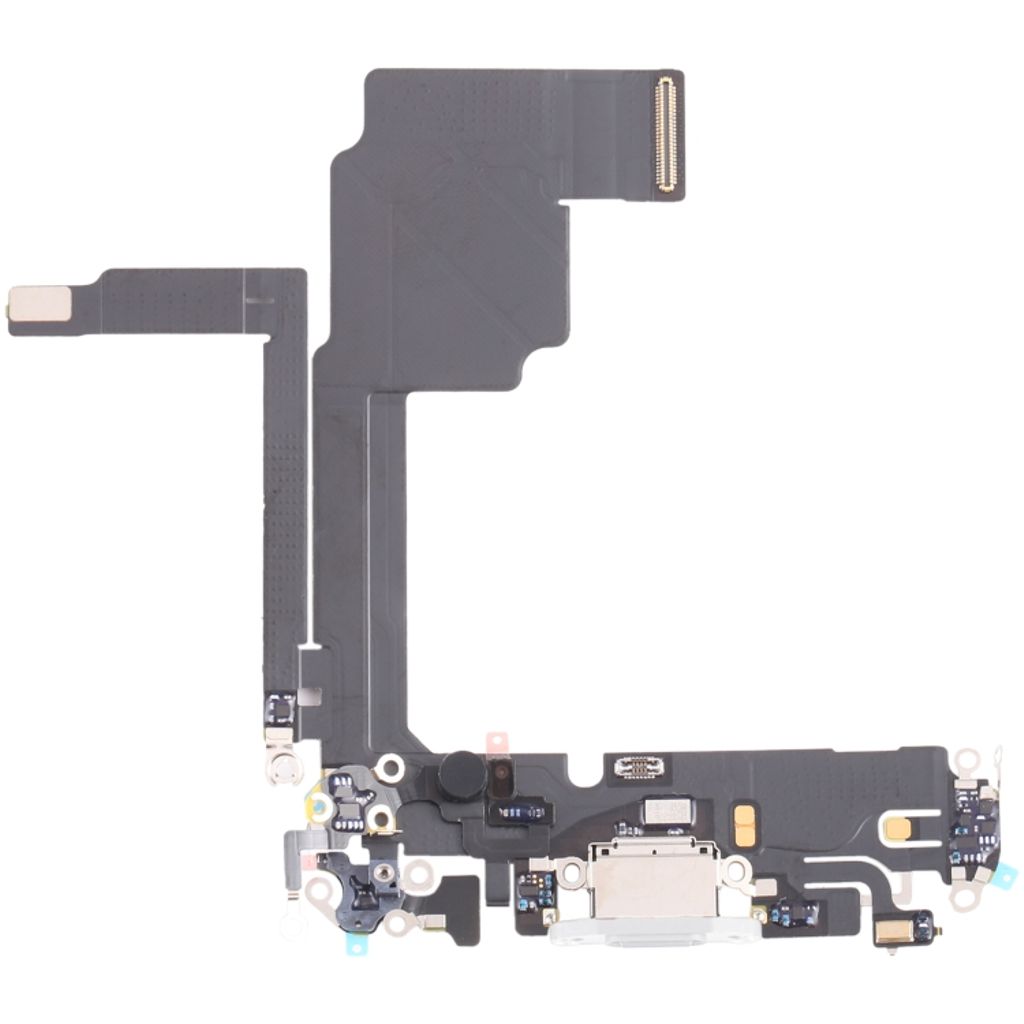 EU Product - iPhone 15 Pro Original Charging Port Flex Cable - White thumbnail