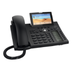 Snom D385N IP phone Black 12 lines TFT