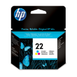 HP C9352AE (22) Printhead cartridge color, 165 pages, 5ml
