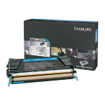Lexmark C736, X736, X738 10K cyaan tonercartridge