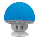 LogiLink SP0054BL portable/party speaker Blue, Grey 3 W