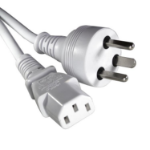 ROLINE 30.08.9025 power cable White 3 m DK-EDB C13 coupler