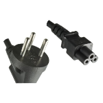 Microconnect PE010818ISREAL power cable Black 1.8 m Power plug type H C5 coupler