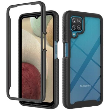 JLC Samsung A12/A12 5G Enclave with 2 x Tempered Glass - Black