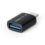 StarTech.com .com USB-C to USB-A Adapter, USB 5Gbps, Compact USB-C Male to USB-A Female Adapter, Durable Metal Housing, M/F - USB adapter - 24 pin USB-C (M) to USB (F) - USB 3.2 Gen 1 - 5 V - 3 A - passive, up to 5 Gbps data transfer rate - black