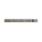 ALLIED TELESIS | AT-x530L-52GPX-40 | 48 Port 10/100/1000T PoE+ stackable switch with 4 SFP+ ports and 2 fixed power supplies