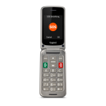 Gigaset GL590 7,11 cm (2.8") 113 g Zilver Seniorentelefoon