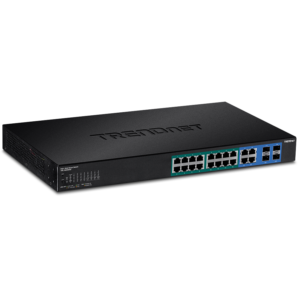 Image of Trendnet TPE-1620WSF network switch Managed L2/L3 Gigabit Ethernet...