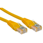 Cables Direct 2m Cat5e RJ-45 m/m networking cable Yellow U/UTP (UTP)