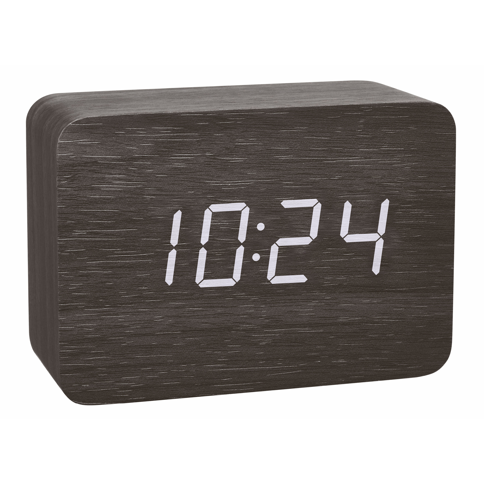 Image of TFA-Dostmann 60.2549.01 - Digital alarm clock - Rectangle - Black...