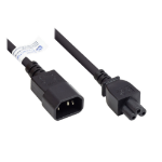 Alcasa P1405-S020 power cable Black 2 m C14 coupler C5 coupler