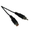 Cables Direct 10m RCA/RCA audio cable Black