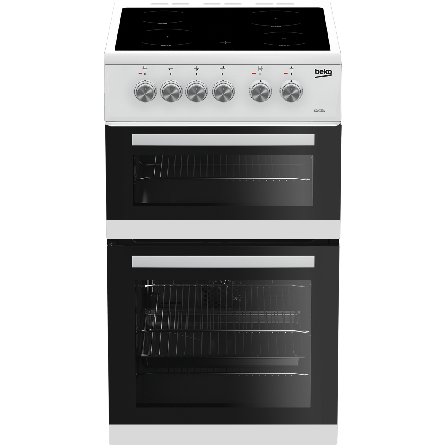 Beko White Electric Cooker 50Cm