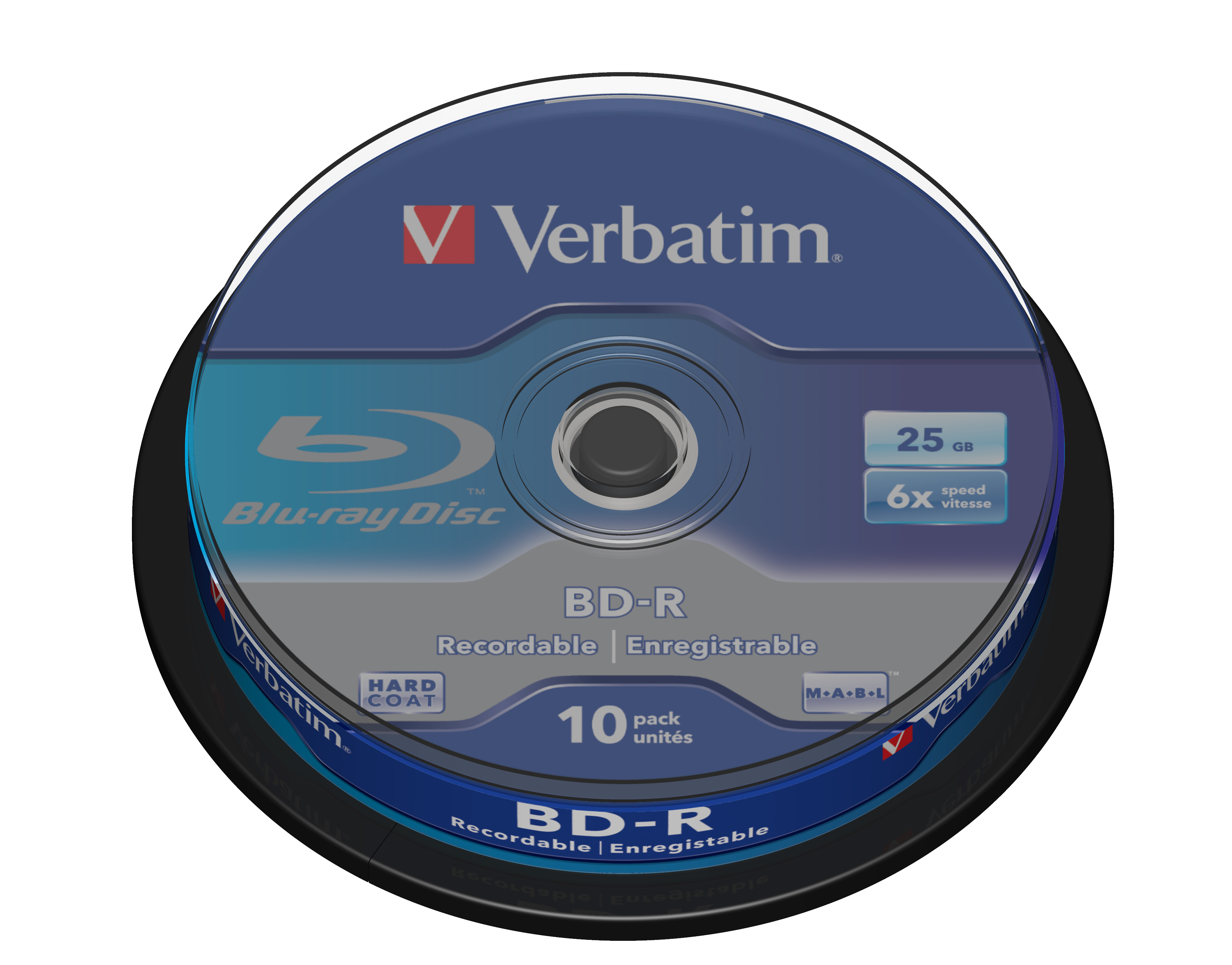 Image of Verbatim BD-R SL 25GB 6 x 10 Pack Spindle 10 pc(s)