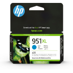 HP CN046AE/951XL Ink cartridge cyan high-capacity, 1.5K pages ISO/IEC 24711 24ml for HP OfficeJet Pro 8100/8610/8620