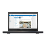 Lenovo ThinkPad X270 Intel® Core™ i5 i5-6300U Laptop 31.8 cm (12.5") 8 GB DDR4-SDRAM 256 GB SSD Windows 10 Pro Black