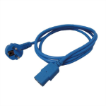 ROLINE 19.08.1012 power cable Blue 1.8 m CEE7/7 C13 coupler