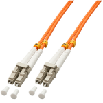 Lindy 1m LC-LC OM2 50/125 Fibre Optic Patch Cable