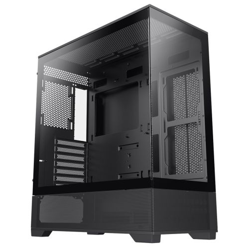 Image of GAMEMAX Vista ATX Gaming Case w/ Glass Side & Front Mesh Panelling...