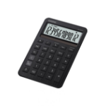 Casio MS-200DQ Mini Desk Calculator Black