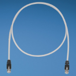 Panduit Cat5e F/UTP RJ-45 networking cable Gray 19.7" (0.5 m) F/UTP (FTP)