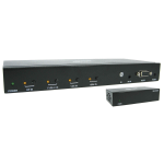 Tripp Lite B320-4X1-MHE-K AV extender AV transmitter & receiver Black