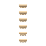 Apple 46mm Radiant Gold Link Bracelet Kit
