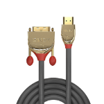 Lindy 1m HDMI to DVI-D Cable, Gold Line