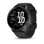 Garmin Venu 4 3.56 cm (1.4") AMOLED 45 mm Digital 454 x 454 pixels Touchscreen Black Wi-Fi GPS (satellite)