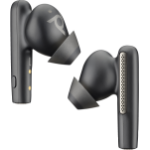 POLY Voyager Free 60/60+ Black Earbuds (2 Pieces)