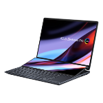 ASUS Zenbook Pro 14 Duo OLED UX8402ZA-DB76T Intel® Core™ i7 i7-12700H Laptop 14.5" Touchscreen 2.8K 32 GB LPDDR5-SDRAM 1 TB SSD Wi-Fi 6E (802.11ax) Windows 11 Home Black