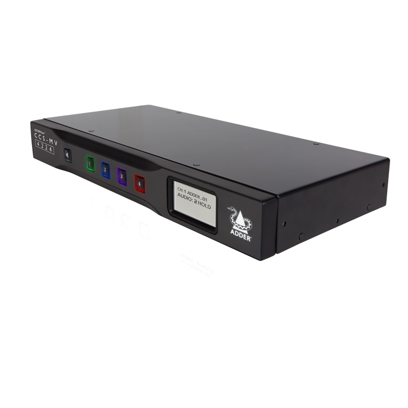 ADDER View 4 port DPHDMI to HDMI multi-viewer switch