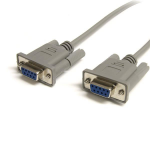 StarTech.com SCNM9FF25 serial cable Gray 299.2" (7.6 m) DB-9