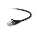 Belkin Cat5e, 10ft, 1 x RJ-45, 1 x RJ-45, Black networking cable 118.1" (3 m)