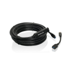 iogear GUE310 USB-kabel USB 3.2 Gen 1 (3.1 Gen 1) 10 m USB A Zwart