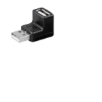Microconnect USBAMAFA cable gender changer USB A Black  Chert Nigeria