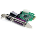 StarTech.com Adaptador Tarjeta PCI-Express un puerto Paralelo y un puerto Serie DB25 DB9 - UART16950