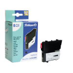 Pelikan 4106186/B21 Ink cartridge black, 300 pages 10ml (replaces Brother LC985BK) for Brother DCP-J 125