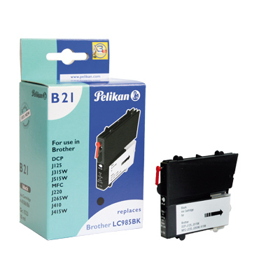 Image of Pelikan 4106186/B21 Ink cartridge black, 300 pages 10ml (replaces...