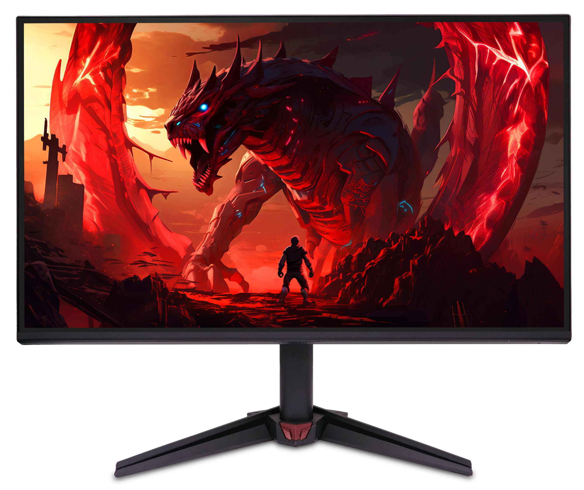 Acer NITRO VG0 VG240Y P6bmipx computer monitor 60.5 cm (23.8") 1920 x 1080 pixels Full HD LCD Black, Red