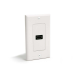 StarTech.com HDMIPLATE wall plate/switch cover White