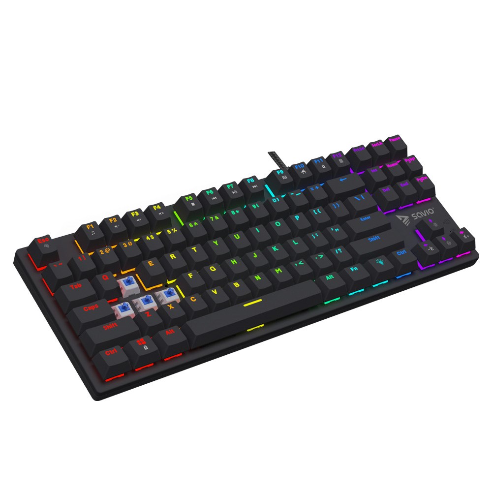 SAV io Tempest x2 RGB mechanical keyboard, Outemu BLUE
